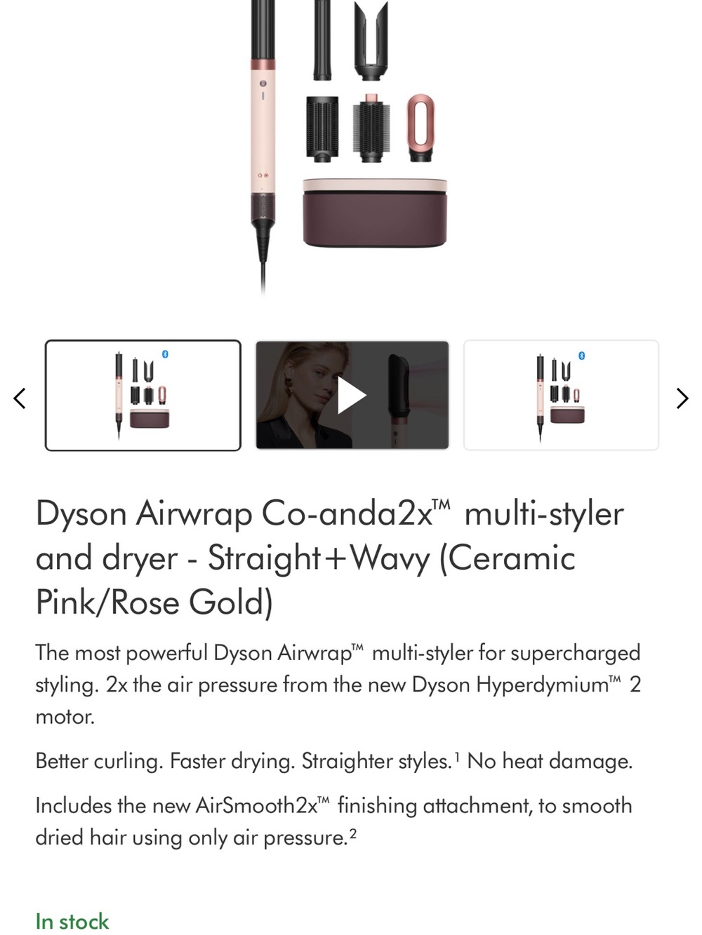 Dyson airwrap co-anda 2x